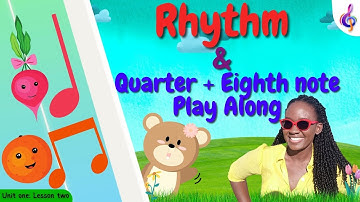 Lesson 2: Introduction to Rhythm ii | Elements of Music (Quarter Note and Eighth Note Play Along)