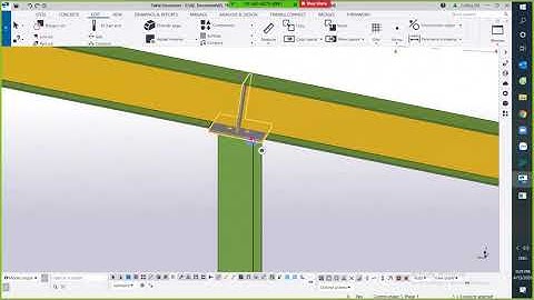 [Tekla Structures 2020 - PEB] Bài 8 Tạo và chỉnh sửa liên kết cột hồi giữa và kèo tổ hợp