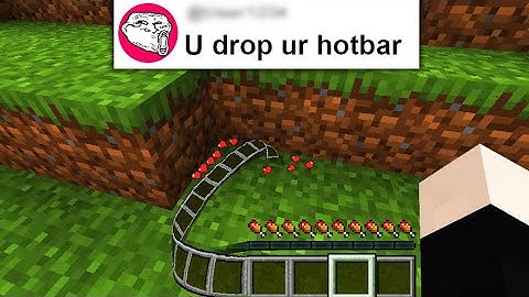 Ik heb nog meer van jouw DOMME Minecraft-ideeën gecodeerd...