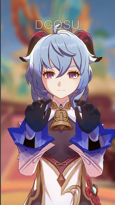 Aether tries Ganyu's cocogoat milk