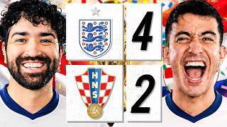 "IT'S COMING HOME!" 👏 ENGLAND 4-2 CROATIA (REACTION)