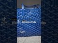 NEW BAG ALERT! GOYARD SUPER CUTE BLUE MUST HAVE #fashion #bag #purse #fyp