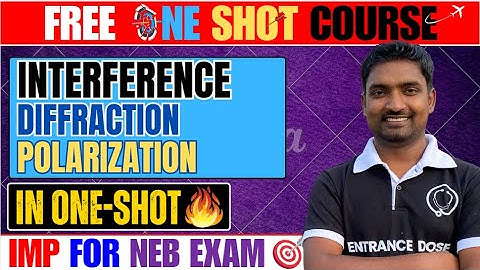 Interference, Diffraction and Polarization In One Shot | Class 12 Physics Neb | Wave and Optics 🚀
