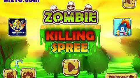 Zombie Killing Spree Gameplay Walkthrough