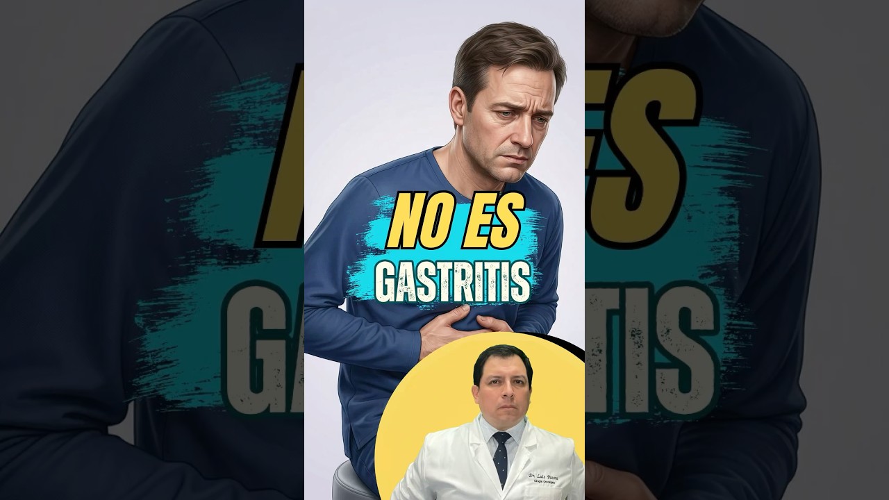 ¿NO ES GASTRITIS? ¡CUIDADO! #gastritis