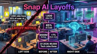 Snap AI Layoffs: How 65% AI Code Just Killed 1,000 Jobs