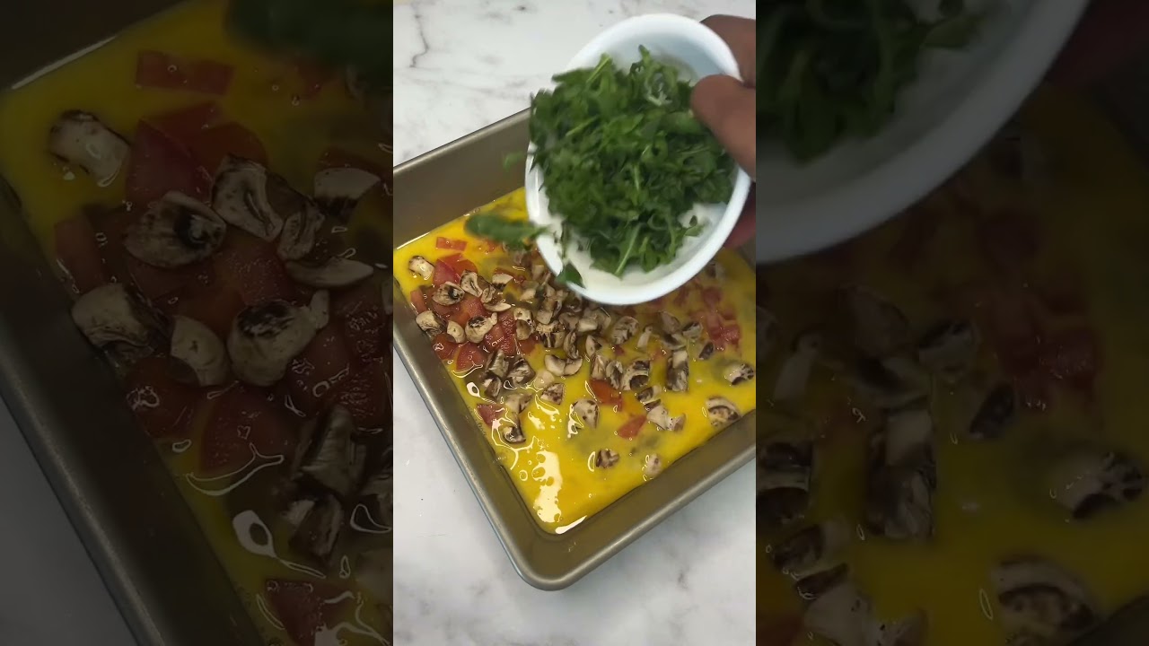 Simple 5 ingredient Egg Bake 🍳 