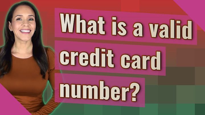 Please enter a valid credit card verification number là gì năm 2024
