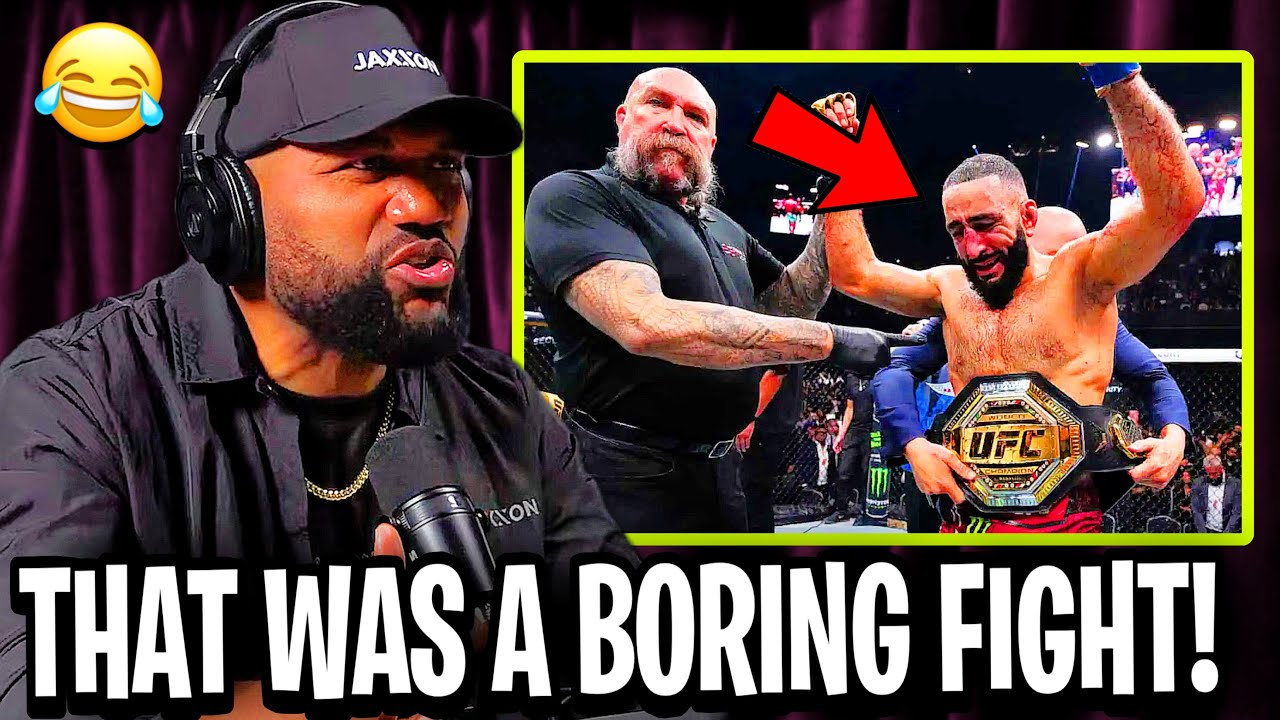 Leon Rampage Rampage Jackson GETS MAD At The REFEREE! Leon Edwards vs Belal Muhammad ...