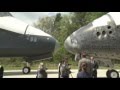 Rare Space: Shuttles Nose to Nose, Say Goodbye