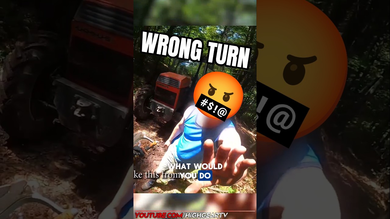 Motocross Rider Harassed By Insane Angry Farmer