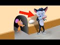 CAT & MOUSE HIDE AND SEEK GAME! (Ratty Catty)