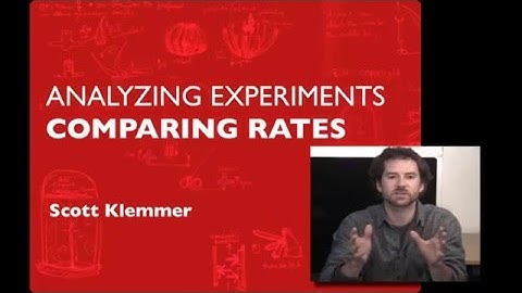Lecture 31 — Comparing rates | HCI Course | Stanford University
