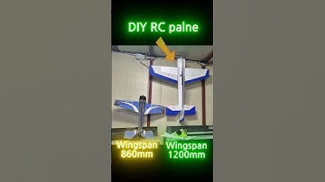 I made an RC Plane EDGE 540  wingspan 1200mm,(500g), test flying #airplane