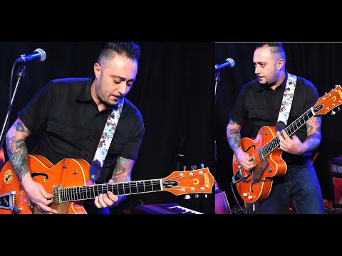 AURELIO RISTUCCIA unisce la sua chitarra Rock'n'Roll ai BLACK BALL BOOGIE live al Barone Rosso