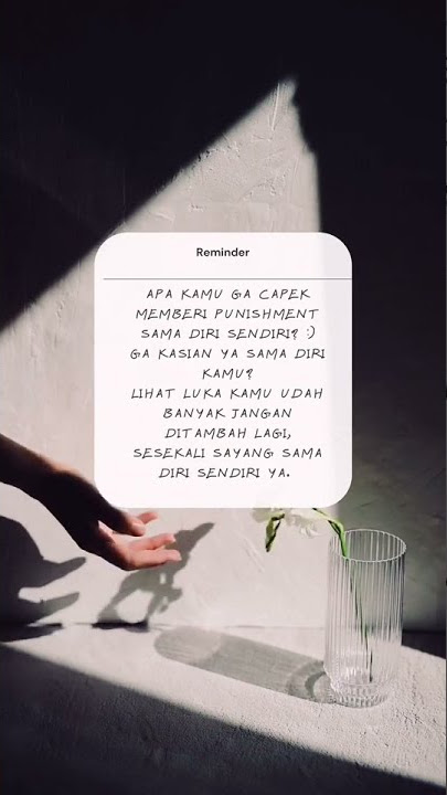 Story wa sedih mahalini sisa rasa