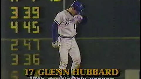 Pittsburgh Pirates vs Atlanta Braves (8-27-1985) "...