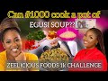 @ZeeliciousFoods N1000 EGUSI SOUP CHALLENGE | NO FRYING METHOD