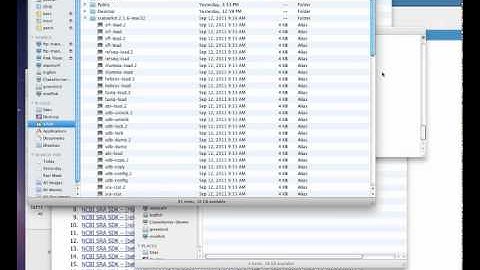 Installing sratoolkit on Mac