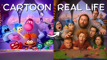 Inside Out 2 Characters In Real Life | Ai Fusion Hub #aifusion #trending #viral #fusion #insideout2