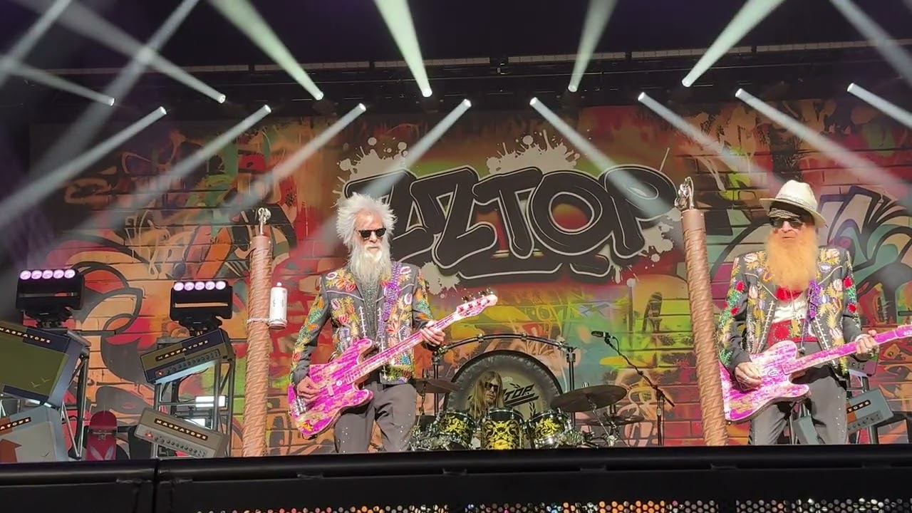 ZZ Top 4K Gimme All Your Lovin April 2026 Live Front Row - YouTube