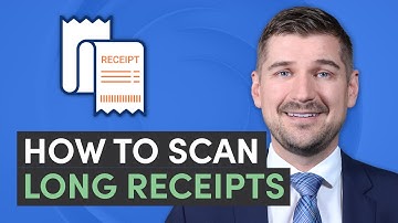 🧾 How to Scan Long Receipts (Easy Walkthrough)