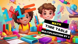 Multiplication Mastery Learn the Times Tables by 1 Fun Math Adventures for Kids