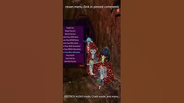 GORILLA TAG MOD MENU WITH CRASH AND DESTROY AUDIO MODS  #gorillatag #gorillatagghost #gorillatagmods