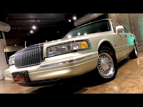 Máximo Lujo en los 90s Lincoln Town Car 1997 | En Venta de Clasicos Netmotors Garage Autos Antiguos