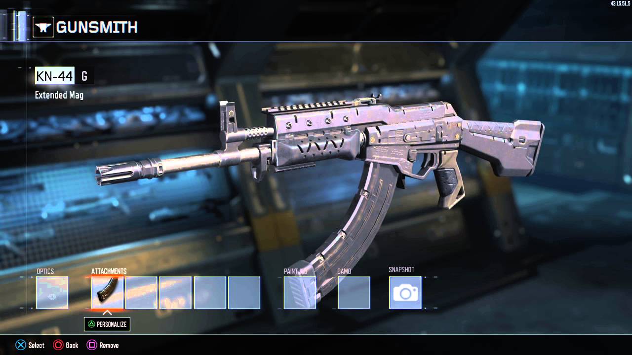 Call of Duty Black Ops 3 extended mag variant 5/11