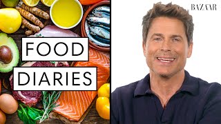 Everything Rob Lowe Eats In A Day | Food Diaries | Harper&#39;s BAZAAR