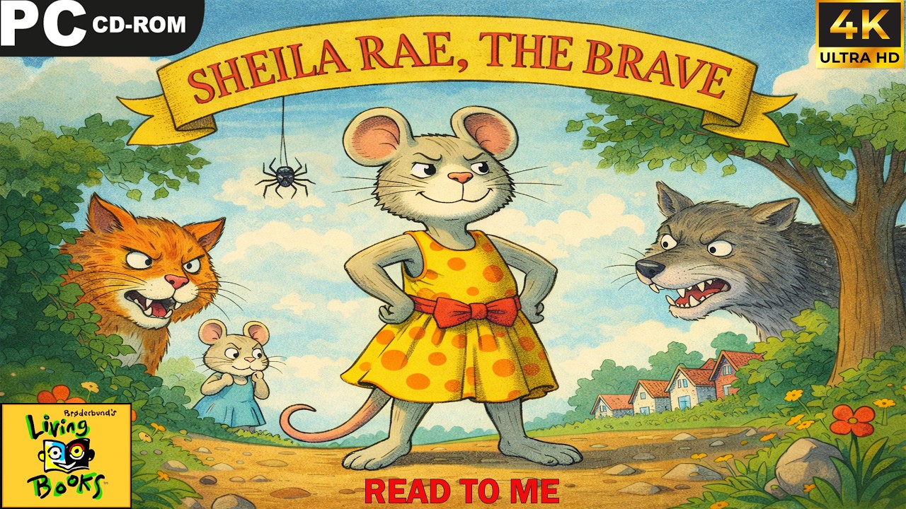 Living Books : Sheila Rae, the Brave (1996) [PC] - Read to Me - 4k UHD - No commentary - YouTube