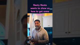 Steve Harvey's, Shirley Strawberry husband  Nesto wants to teach us how to get some money @plunder