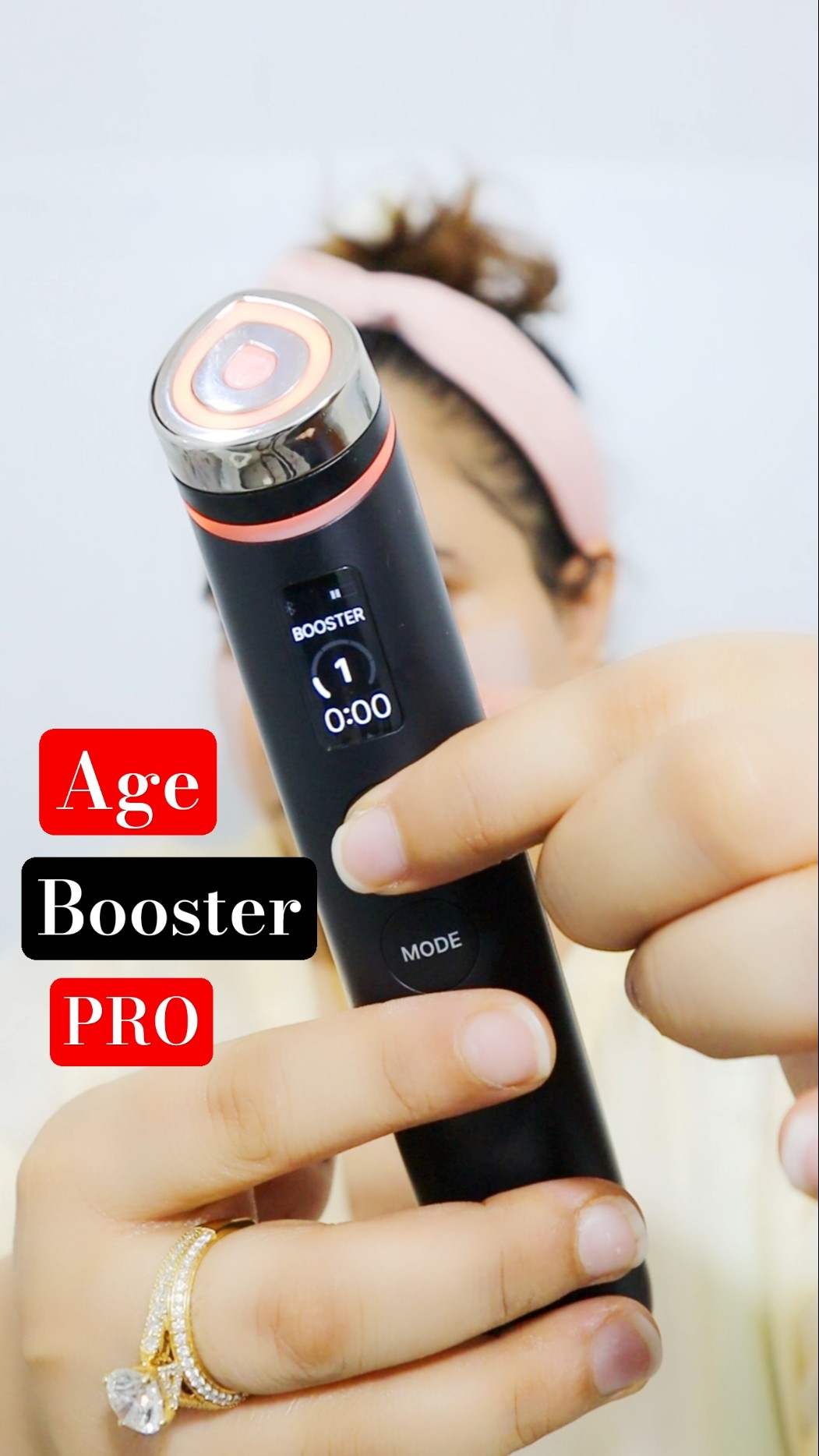 【ほぼ新品】AGE-R BOOSTER PRO ブラック 楽天市場】【medicube公式】AGE-R ブースタープロ（メディキューブ