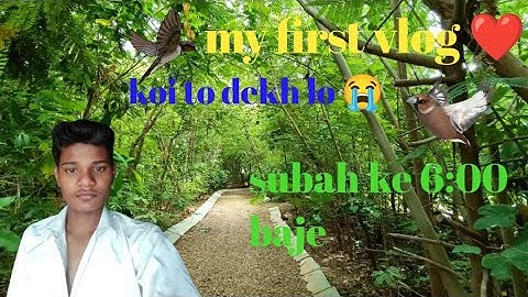 My first vlog ❤️ on YouTube @ActiveRahul @YoutubeWaleBaba86