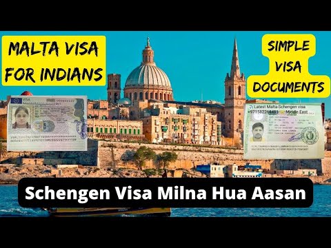 Malta Visa For Indians | Step By Step Documents List | Malta Work Permit | How to get Malta Visa