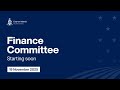 Finance Committee | 19 November 2025 | Part 1