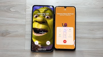 Outgoing Calls Samsung Galaxy A50 vs Samsung S22 Plus (Android 11 vs Android 12)