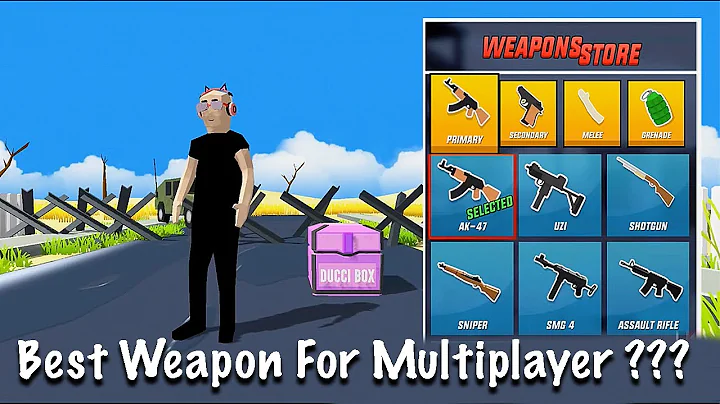 Dude Theft Wars Which Weapon Is The Best For Multiplayer ??? 🤔🤔🤔