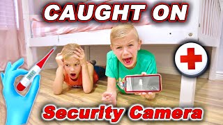 Caught On Security Camera Doctor Visit In Our HOUSE!