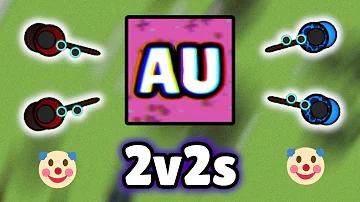 AU 2v2 Clownery(Asian pr0 2v2s) | Surviv.io