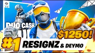 1ST DUO CASH CUP FINALS ($1250) - 4/6 VICTORIES 🏆 | Resignz