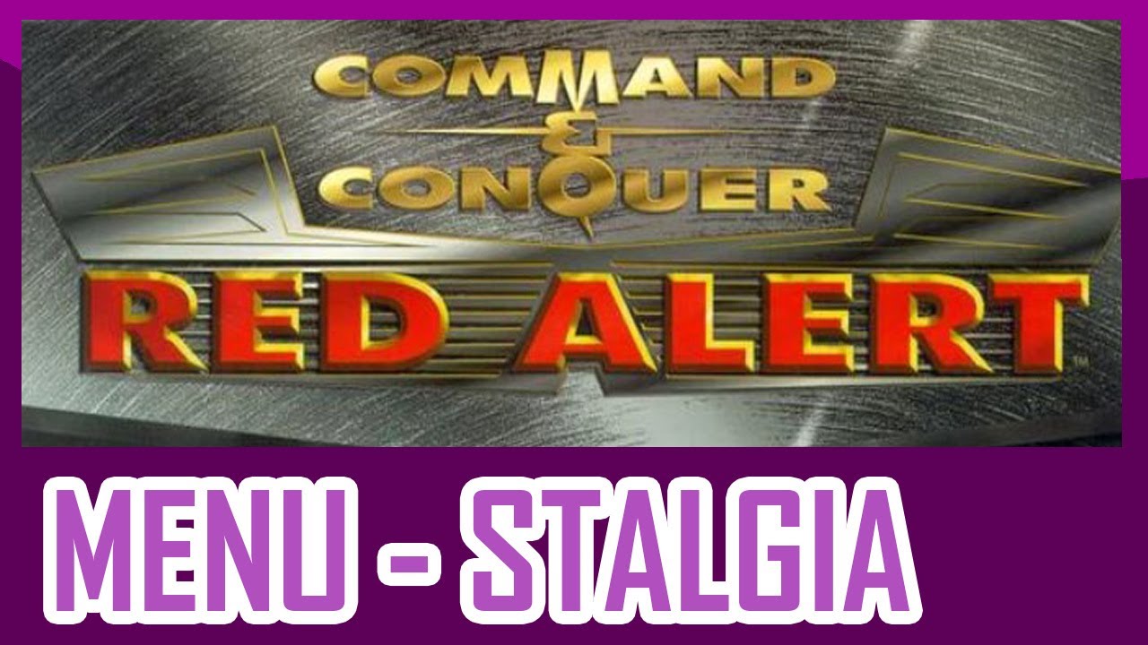 Dose of Nostalgia with / RED ALERT 1 strategy game main menu video OST ...
