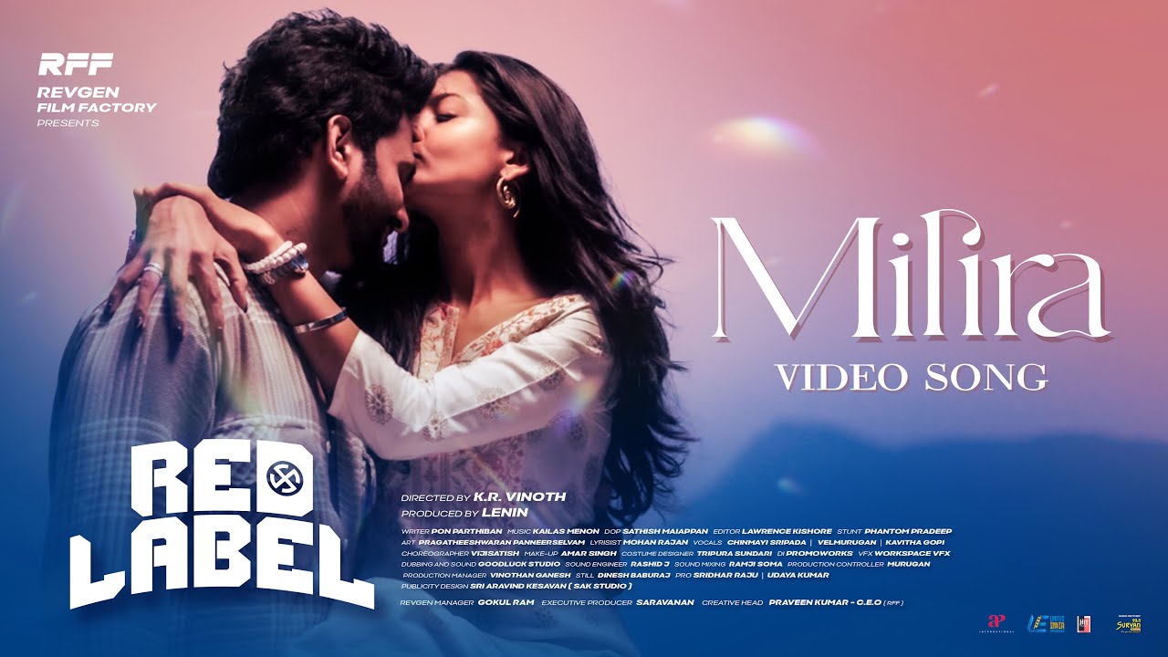 REDLABEL - MILIRA(video song) |LENIN | AZMIN | KAILAS MENON | CHINMAYI | 