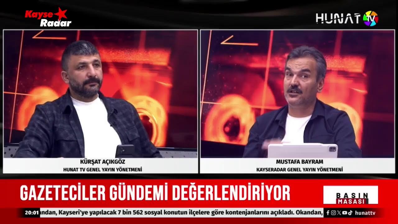 Kayseri’de 29 Ekim Coşkusu, Ekonomi Gölgesi ve Şehir Gündemi “Basın Masası”nda Masaya Yatırıldı