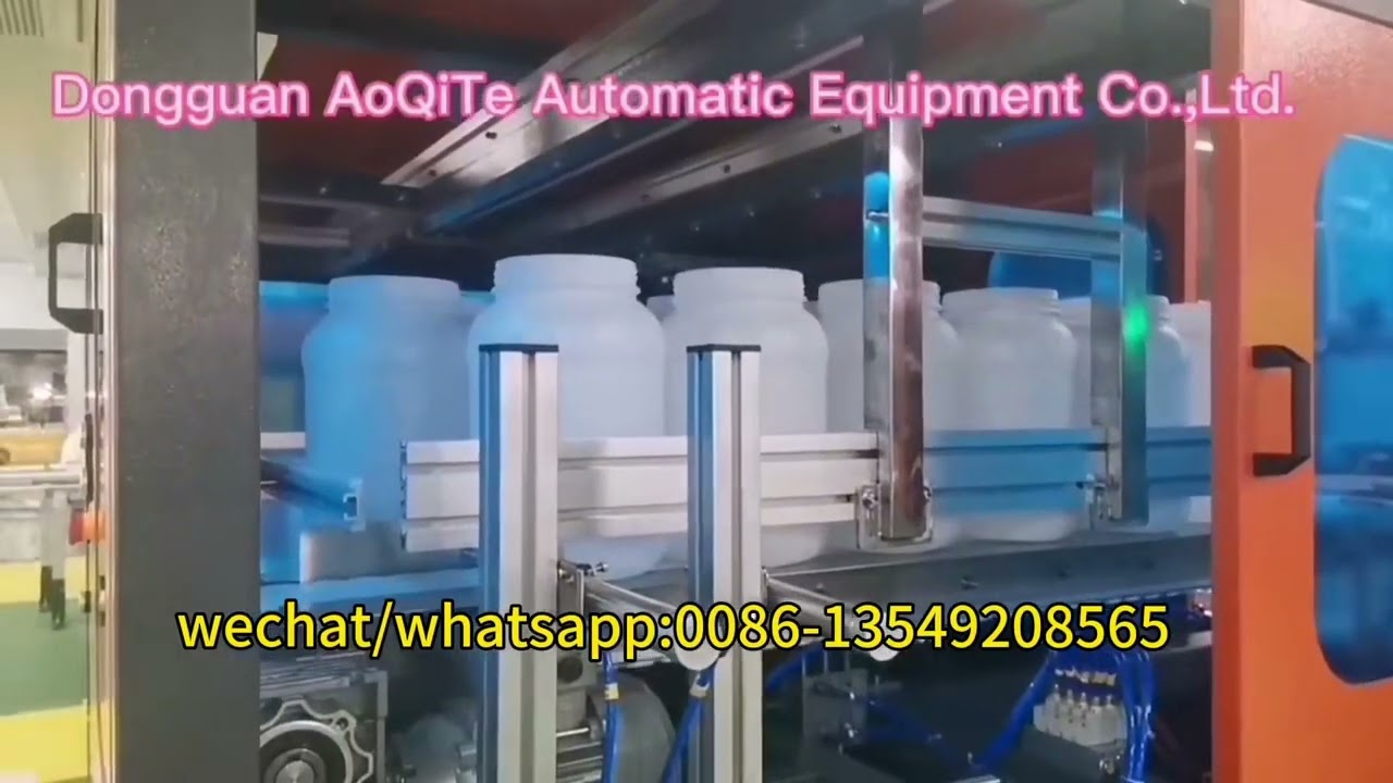 Semi-automatic bottle palletizer,bottle stacking machine