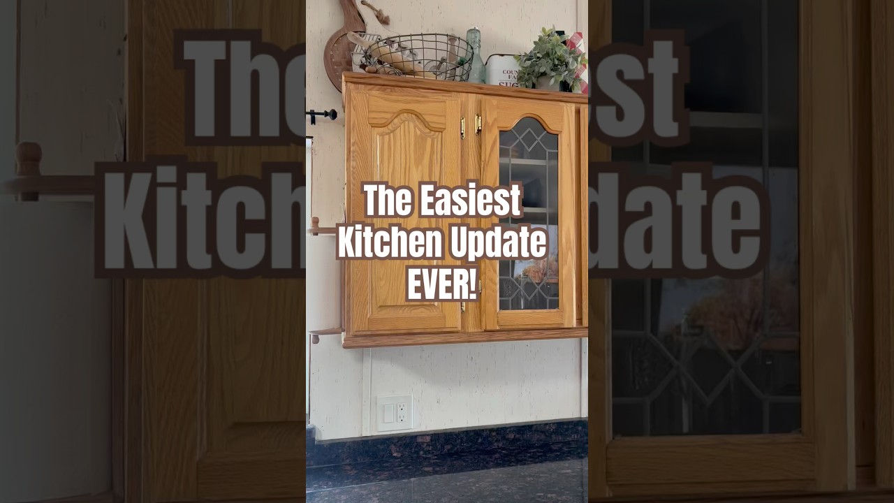 DIY Kitchen Makeover on a Budget | Cozy Farmhouse Kitchen Transformation