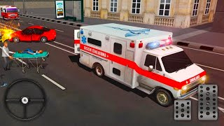 Ambulance Rescue Driving 2020 - City Emergency Duty - Android Gameplay screenshot 4