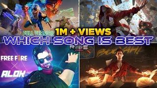 FREE FIRE BEST LOBBY SONGS | Rampage Lobby Song | Money Hiest Lobby Song | Alok & KSHMR's Lobby Song