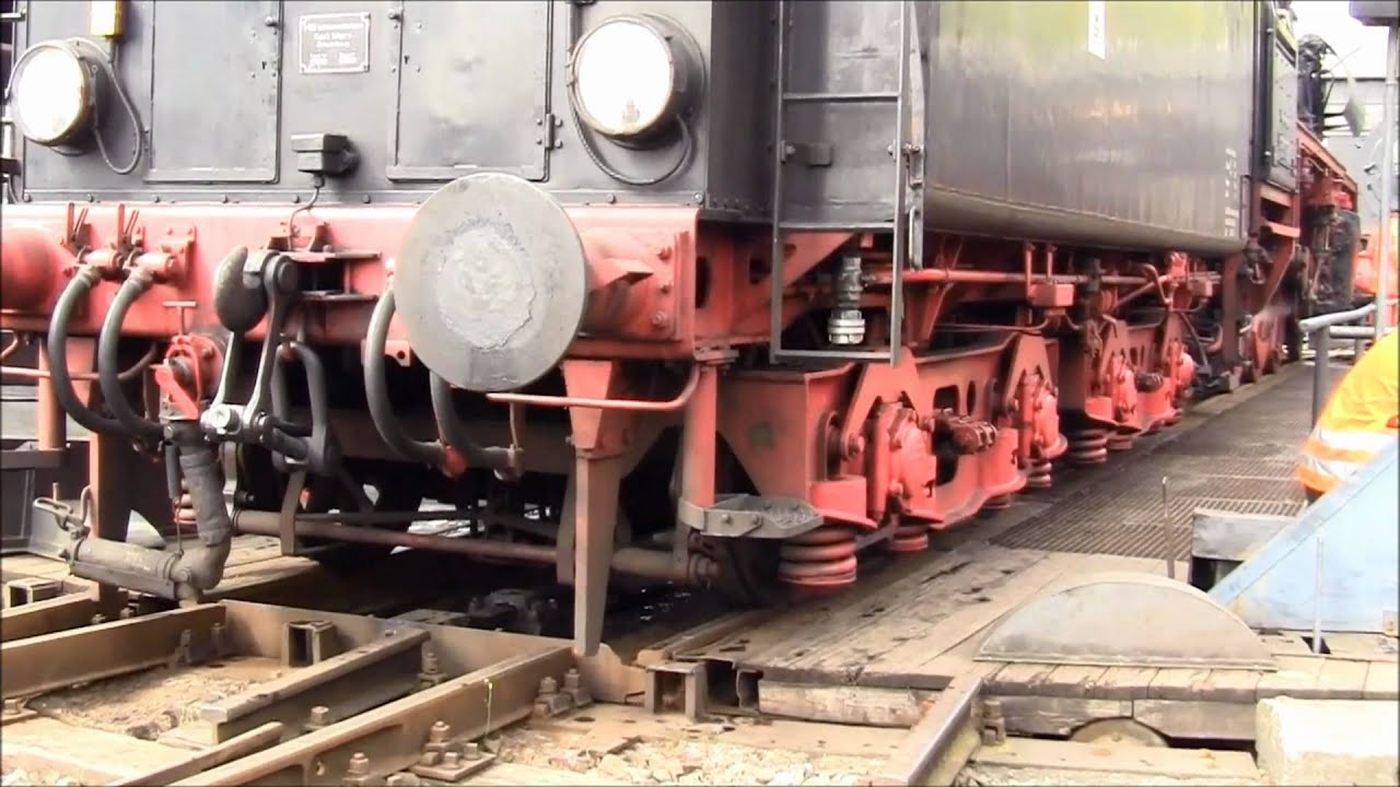 Museumstage April 2011, Bochum - Dahlhausen !  Auf der Drehscheibe und Dampflok im Schnellstart !